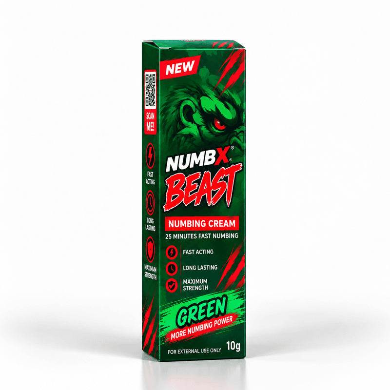 TKTX Green 60% Numbing Cream - Gentle Formula - Buy Online UK | TKTXOrigional.co.uk