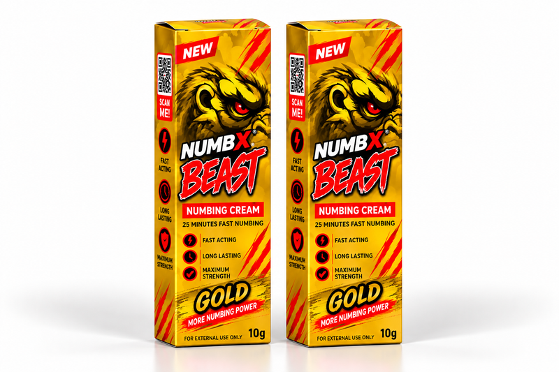 TKTX Gold 80% Numbing Cream - 2 Pack Bundle