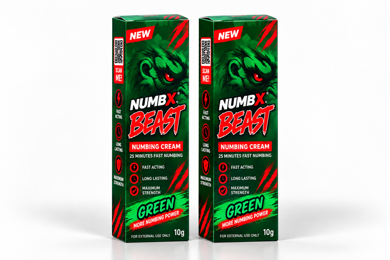 TKTX Green 60% Numbing Cream - 2 Pack